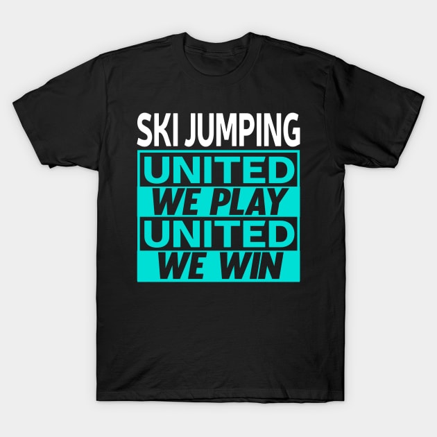 Ski Jumping T-Shirt by Shiva121